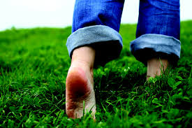 barefoot walking